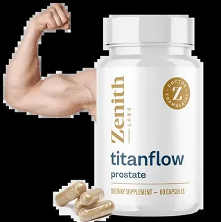 TitanFlow prostate supplement packaging